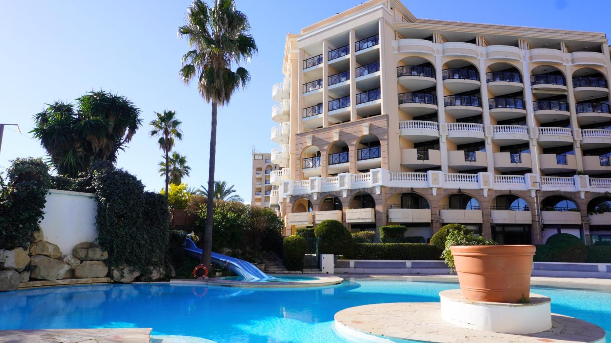 Appartement 556, Vue Mer Et Piscine By Palmazur Vacances Cannes Exterior foto